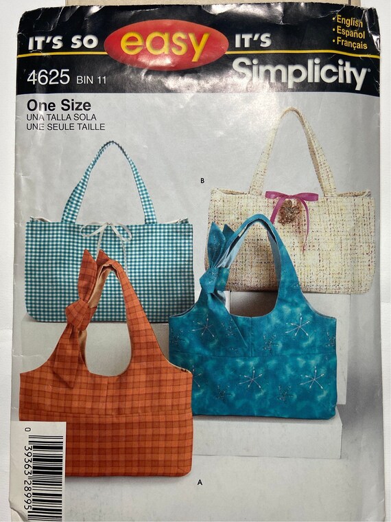 Simplicity Craft Bags One Size