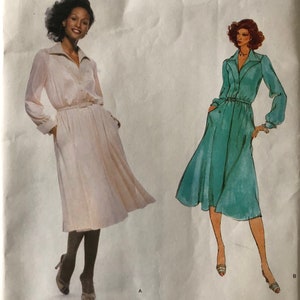 Vogue 1829 Jerry Silverman Women&#39;s Sewing Pattern Dress 14 UNCUT