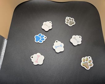 Custom NFC Pet Tag – Programmable Smart Collar ID  3D Printed, Reusable, Lightweight