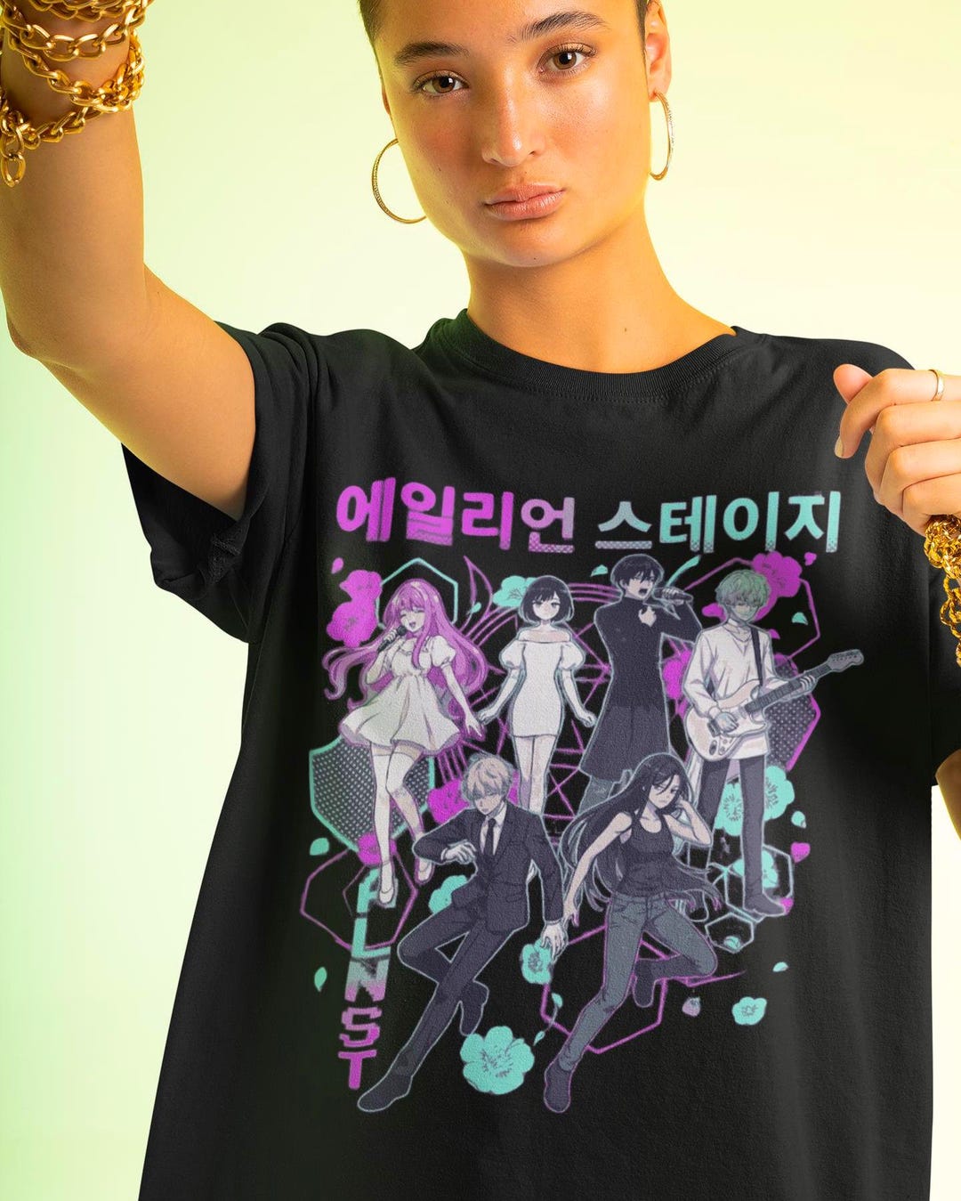 Alien Stage Shirt | ALNST Mizi Sua Till Ivan Hyuna Luka | Comfort ...