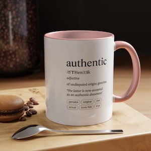 Authentic Accent Coffee Mug | Unique Gift for Coffee Lovers