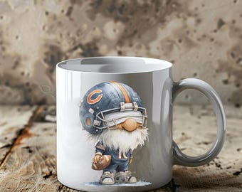 Bears football Gnome PNG: Football Fan Art (Digital Download) da bears