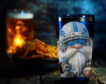 Lions Football Gnome PNG: Clipart Game Day (digitale download)