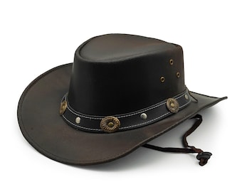 Cowboy Hat Handmade Leather | Western Rancher