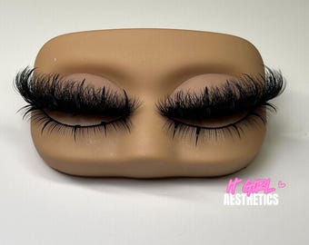 Pretty Rockstar| Top & Bottom Custom Lash Strips 18-12MM D CURL
