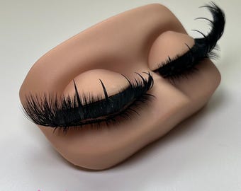 Pressure Dramatic Wispy Strip Lashes – 22–12MM D And C Curl Spiky Volume | Top & Bottom Lash Set | Full Glam False Eyelashes