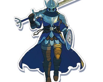 John Nightreign Actieheld | Nightreign Wylder vinyl sticker Elden ring fanart