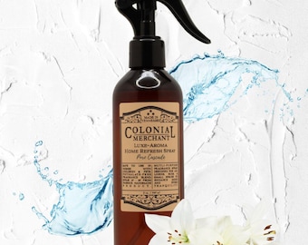 Pure Cascade Room Spray: Bergamot, Lily & Musk - Non-Toxic 8oz