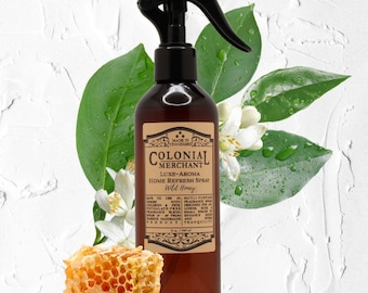 Wild Honey Room Spray: Orange Blossom, Amber & Honey - Non-Toxic 8oz