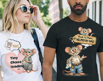 Primo regalo per la festa del papà, maglietta per neo papà, regalo per futuri genitori, fatto con l'aiuto della mamma