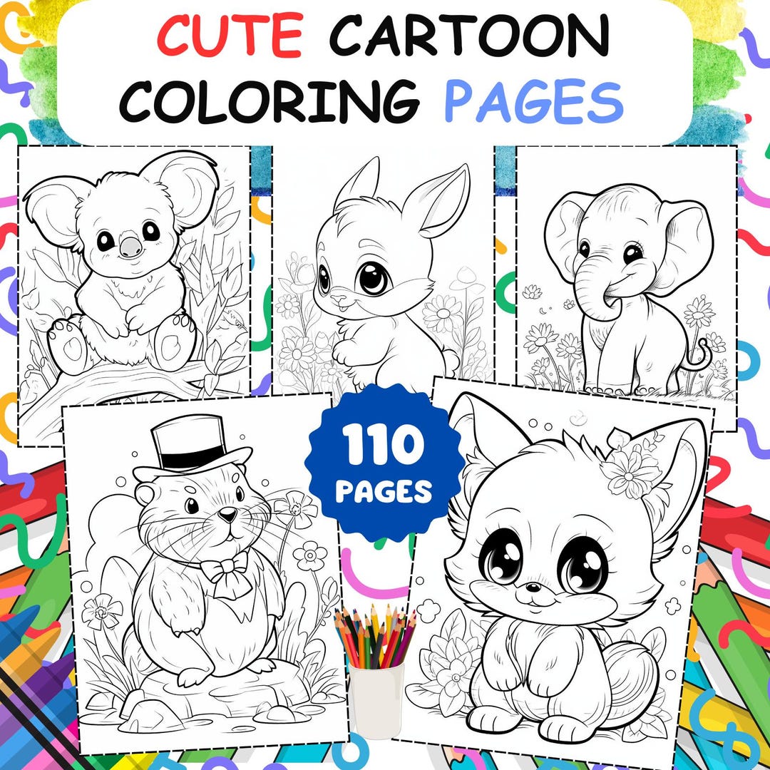 cute-cartoon-animal-coloring-pages-bundle-cute-animal-coloring-pages