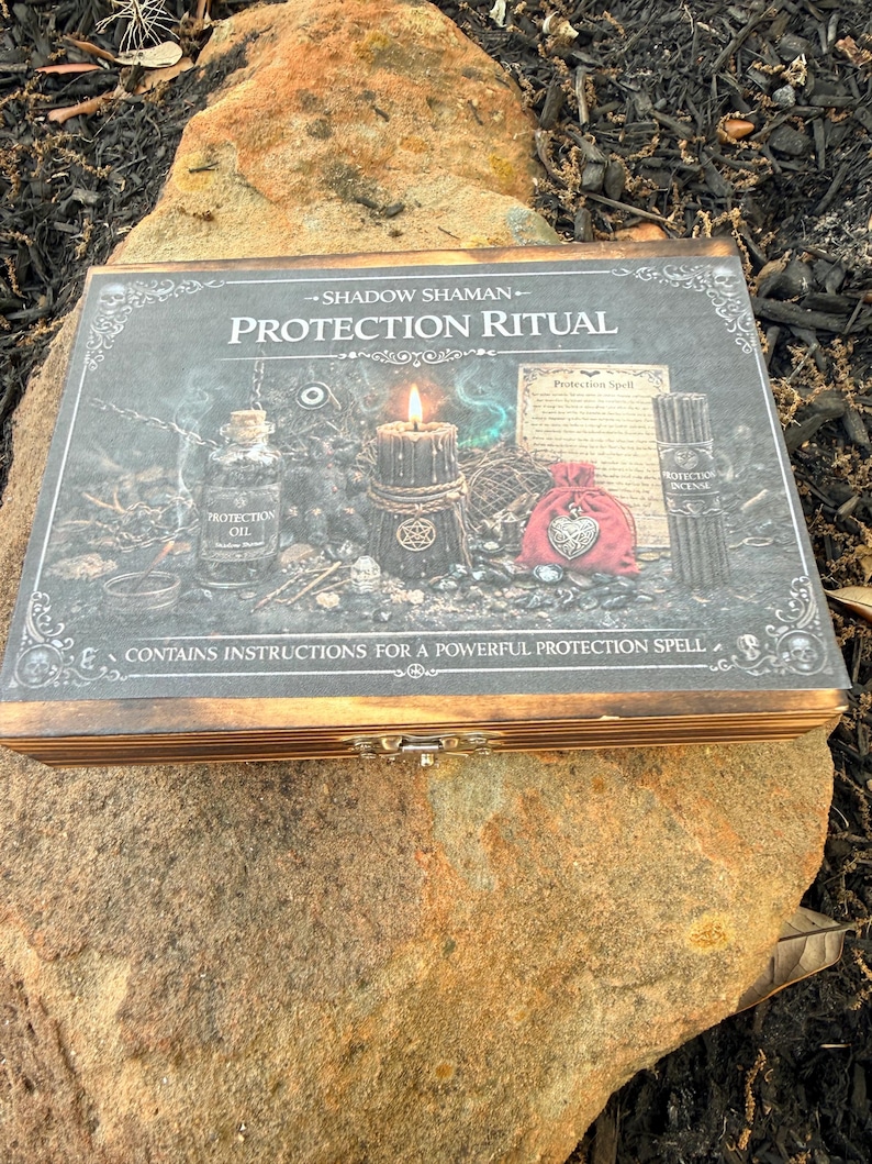 Shamatic Ritual The Veilguard Rite- Shadow Shaman Protection Ritual Kit - Etsy