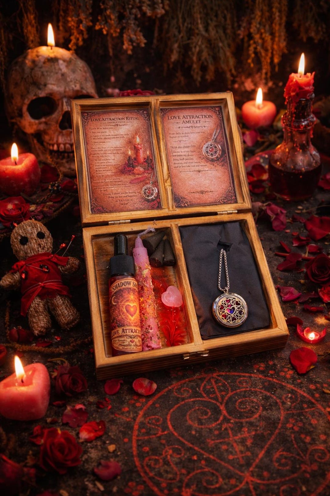 The Heartcaller Rite - Shadow Shaman Love Attraction Ritual Kit - Etsy