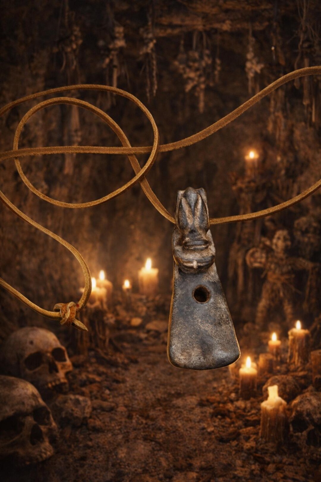 RAZ’KETH, the Loyal Devourer. Shadow Shaman Spirit-bound Stone Axe ...