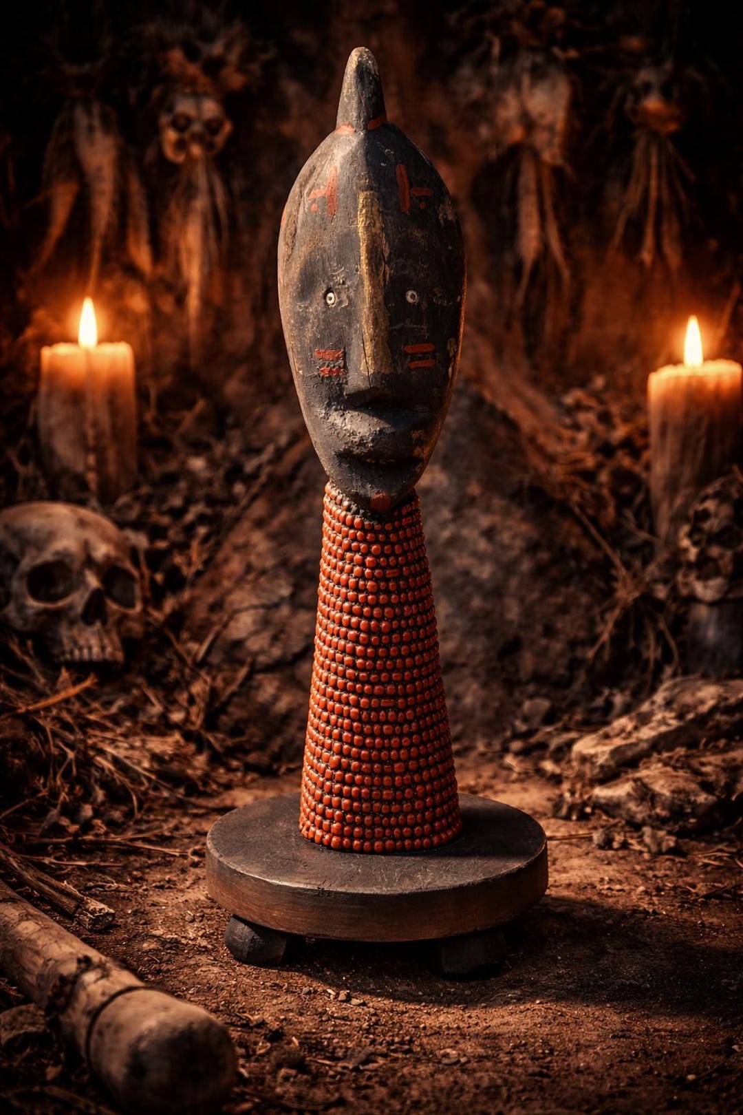 Witness Soco Shadow OMBRA TOL — the Red-beaded Witness - Shadow Shaman Upright Sentinel of ...