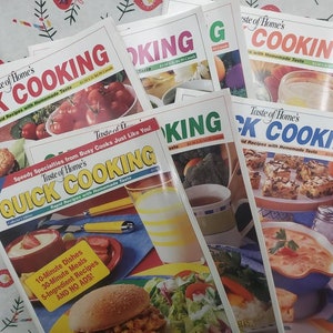 Taste of Home&#39;s Quick Cooking Magazine, Rapid Recipes with Homemade Taste, Easter appetizers, Grill Recipes, Summer Salads, Quick Sandwiches