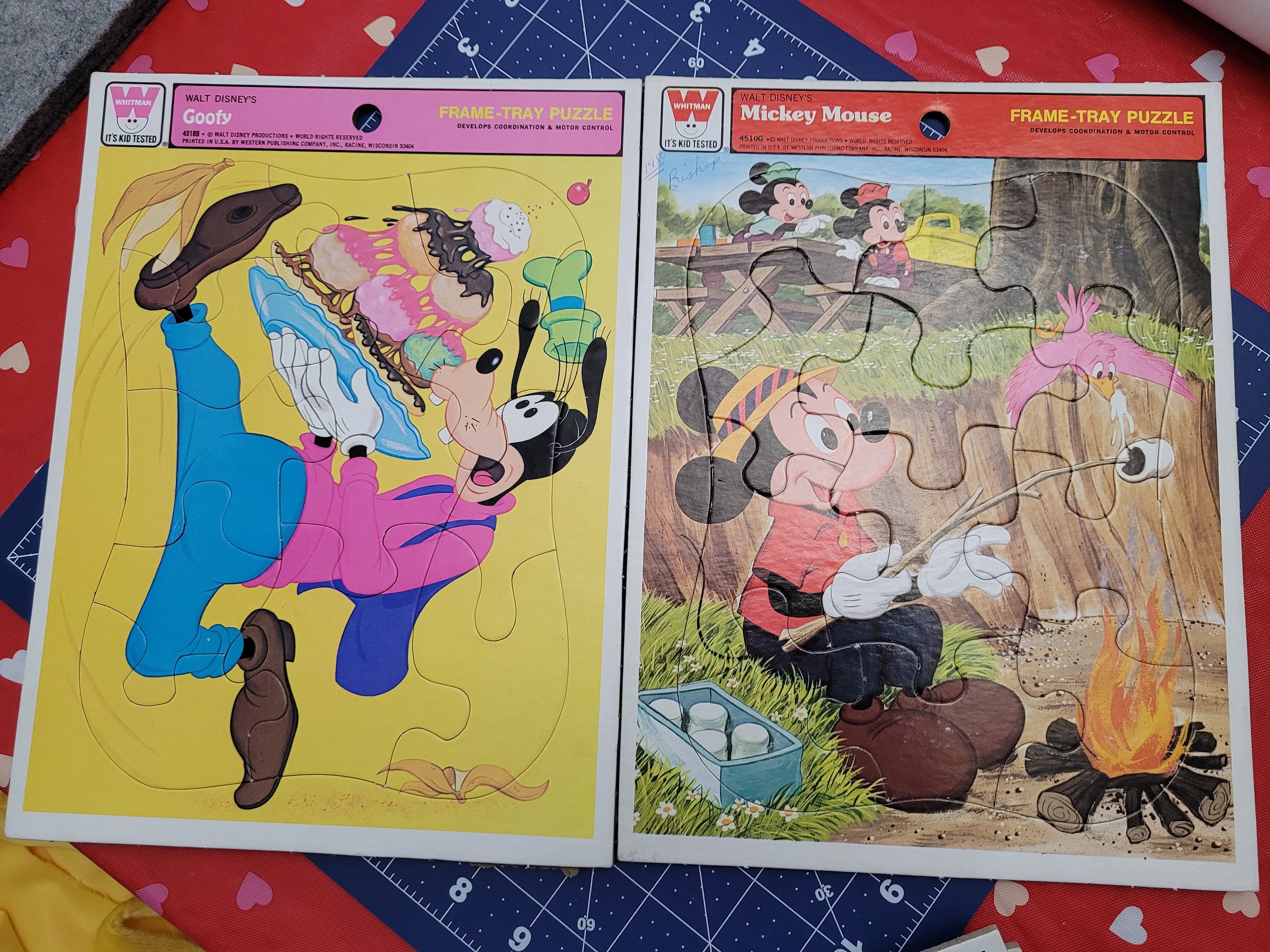 Old Mickey Puzzle - Etsy