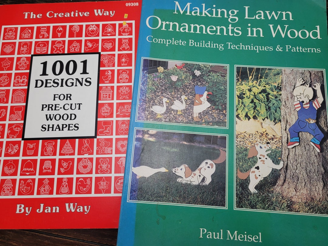 Making Lawn Ornaments in Wood Book Complete Building Techniques