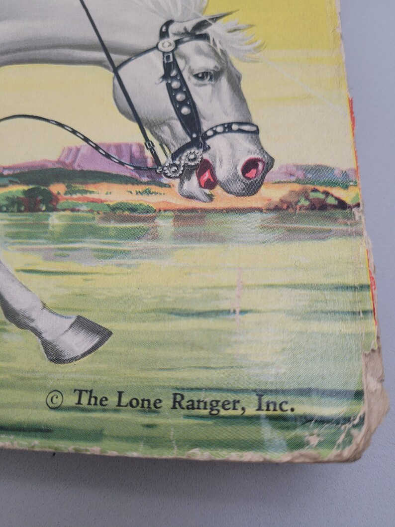 The Lone Ranger Coloring Book Authorized Edition, the Lone Ranger Inc ...