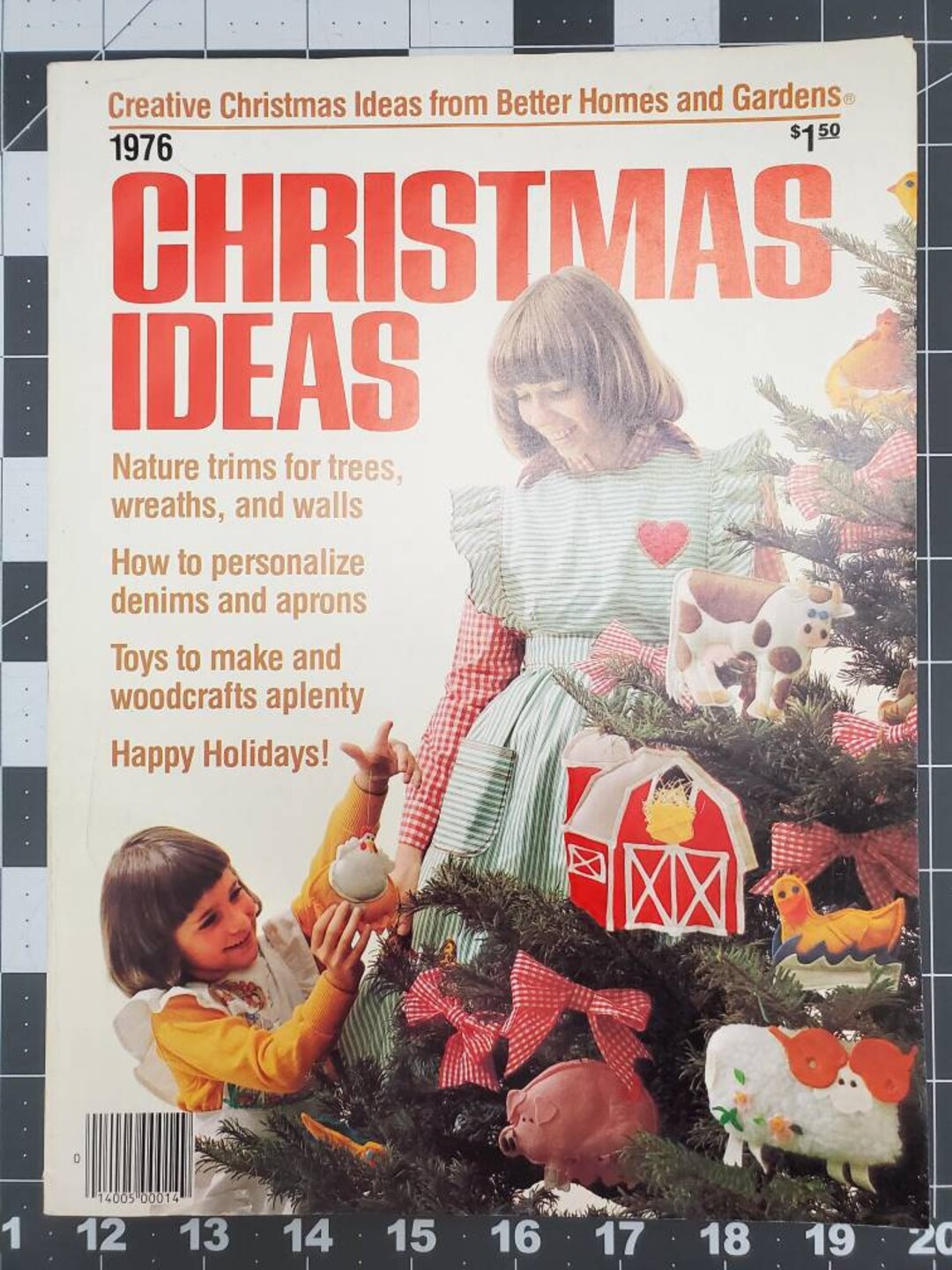 1976 Christmas Ideas Magazine From Better Homes and Gardens, Holiday