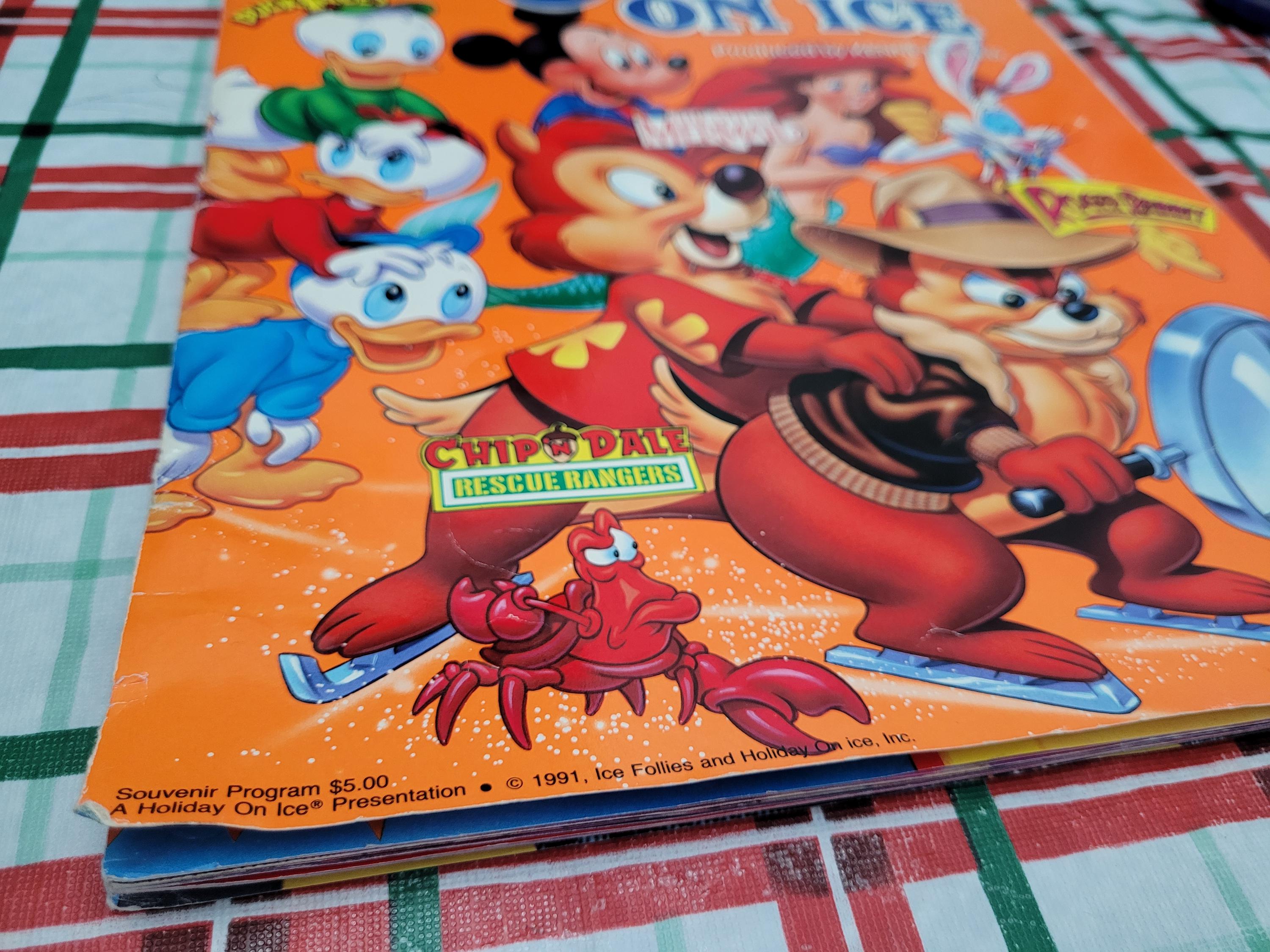 Walt Disney's World on Ice Program Book, Produced by Kenneth Feld