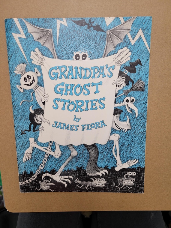 Grandpa's Ghost Stories by James Flora. Xerox Education