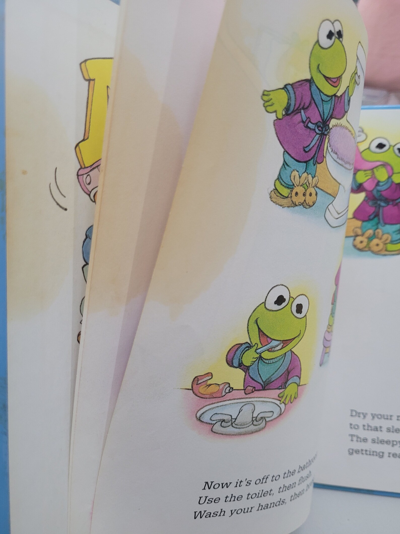 Set of 4 Jim Henson's Muppet Babies Books: Piggy Visits the Doctor, Big ...