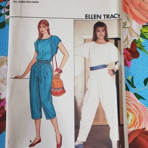 UNCUT: Butterick 4683 Pattern. Misses&#39; Top & Pants Pattern, Ladies Blouse Pattern, Trousers Pattern, Ellen Tracy Pattern, All Sizes Included