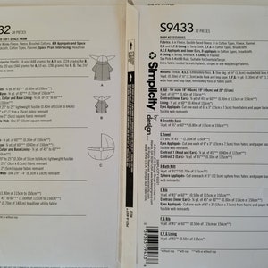 May include: Sewing pattern instructions for making a plush Grogu doll and a space pram. The pattern includes fabric requirements, notions, and instructions for making the doll and pram. The pattern is from Simplicity design.