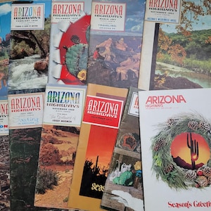 Vintage Arizona Highway Magazine - Etsy