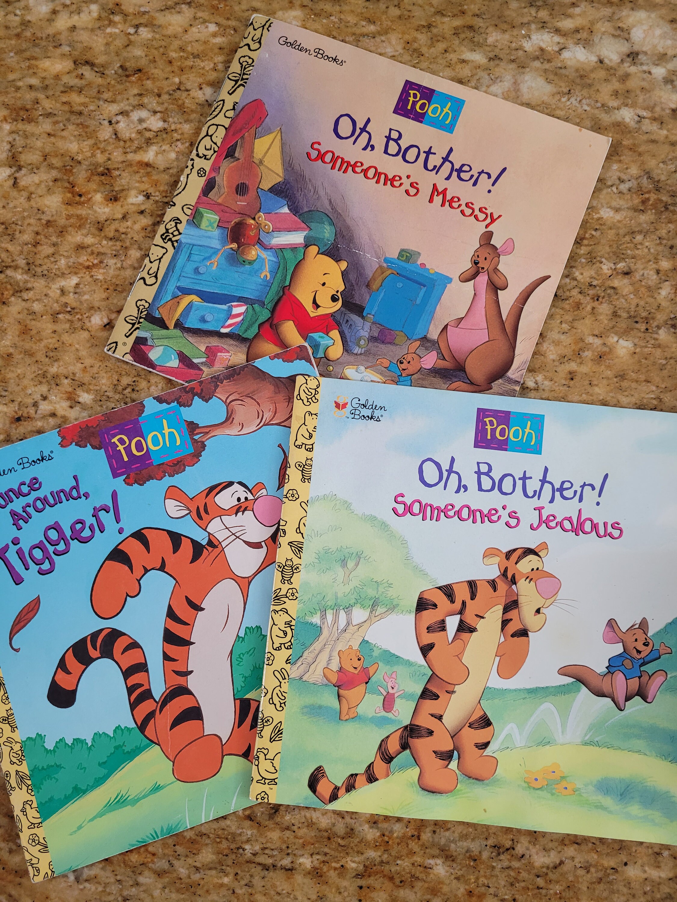 Pooh Bear Paperback Books. Oh, Bother! Someone's Jealous Book; Oh