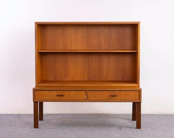 Librería/armario danés moderno de teca - (326-163.2)