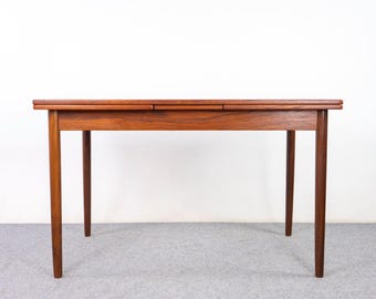 Danish Modern Teak Dining Table - (327-109)