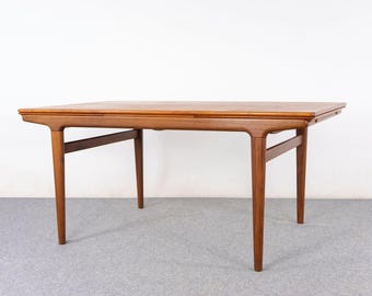 Johannes Andersen - Danish Modern Teak Dining Table  - (327-049)