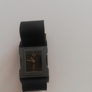 Montre Homme Vintage John Galliano Plaquée Or - Mouvement Mécanique Suisse - Boîtier 34 Mm