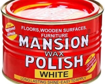 400g white Mansion Wax Polish For Floors, Wooden Surfaces, Cement ,PARQUET ,Wooden ,Terrazzo ,Marble Floors, Furniture etc Lasting shine