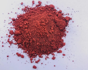 錆びた赤酸化物顔料粉末 - Etsy 日本