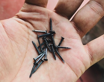 100 stuks zwarte multifunctionele schoenspijkers voor blijvende reparaties Schoenmakersnagels 12 mm