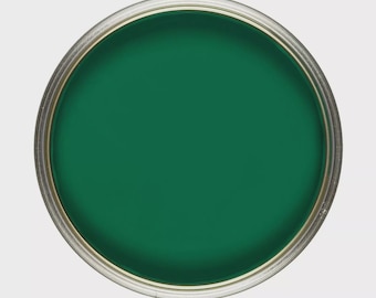 Solvent Based Green Paint, Rich Luster, for Metal, Wood, and Wall