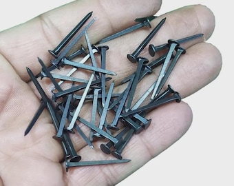 Black Shoe Tacks Nails for Lasting Repairs Cobbler nails 12mm 15mm 20mm 25mm shoe nails, arts and crafts nail