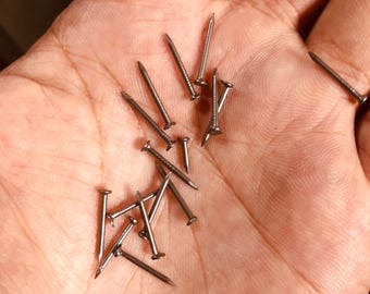 Clavos de 1/2" Tachuelas pequeñas Pasadores de escudo Tablero pequeño Muebles CLAVOS / Clavos para artes y manualidades 12 mm 20 mm 25 mm