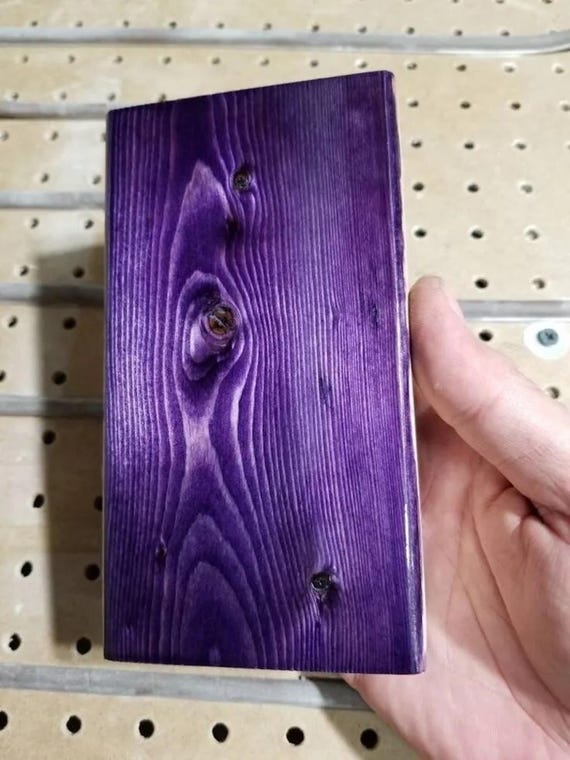 Violet Wood Dye Powder, Waterbased Stain for Wood, Fabric, Plastic