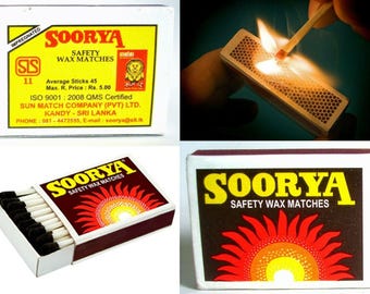Soorya Safety-waslucifers, 12 dozen, kampeergereedschap