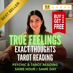 True Feelings & Exact Thoughts Tarot Reading | Same Day Accurate Reading | Love Psychic Reading | Clairvoyant Insight | Emotional Guidance