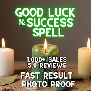 Success & Luck Spell | SAME DAY Casting for Prosperity and Abundance | Attraction of Fame, Love and Fortune | Powerful Energy Alignment