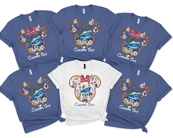 Custom Disney Cruise Family Vacation 2026 Shirt, Disney Cruise Group Shirt, Disney Shirt, Disney Pirate Shirt, Family Matching Shirts TR11