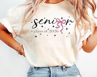 Senior Class of 2026 Shirt, Class Of 26 Sweatshirt, Graduation 2026 Shirt, Graduation Gift, Senior Gift Graduation