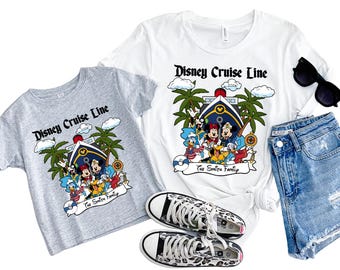 Custom Disney Cruise Family Vacation 2026 Shirt, Disney Cruise Group Shirt, Disney Shirt, Disney Pirate Shirt, Family Matching Cruise TR13