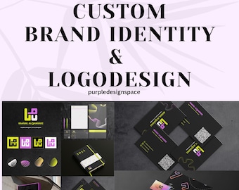 Custom Brand Identity & Logo Design: Minimalist Business Branding Kit (Digital Files)