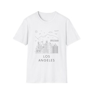 Los Angeles Unisex Graphic T-Shirt - Comfort, Versatile, and Stylish